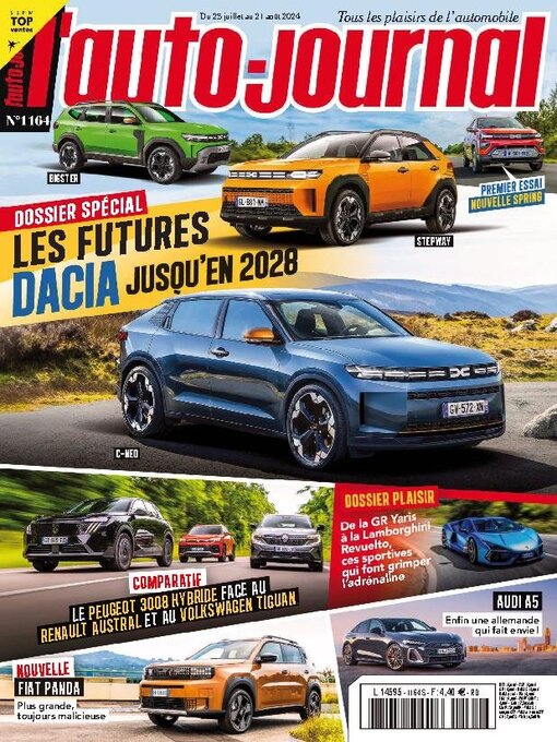 Title details for L'auto Journal by Editions Mondadori Axel Springer (EMAS) - Available